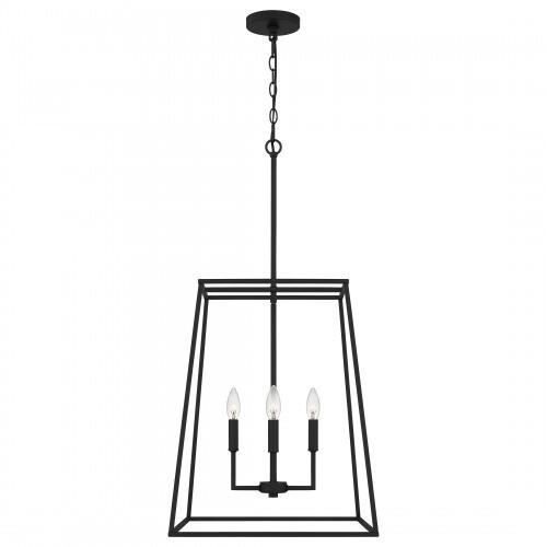 Quoizel PRC2818MBK Prescott Pendant 4 lights matte black Pendant