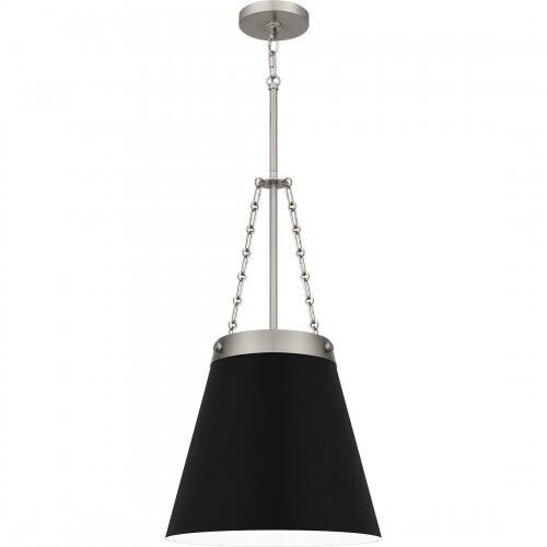 Quoizel QPP6183BN Quoizel Piccolo Pendant Mid pendant 1 light brushed nickel Mini Pendant