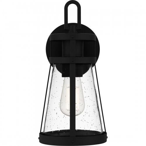 Quoizel BAB8406MBK Barber Outdoor wall 1 light matte black Outdoor Lantern