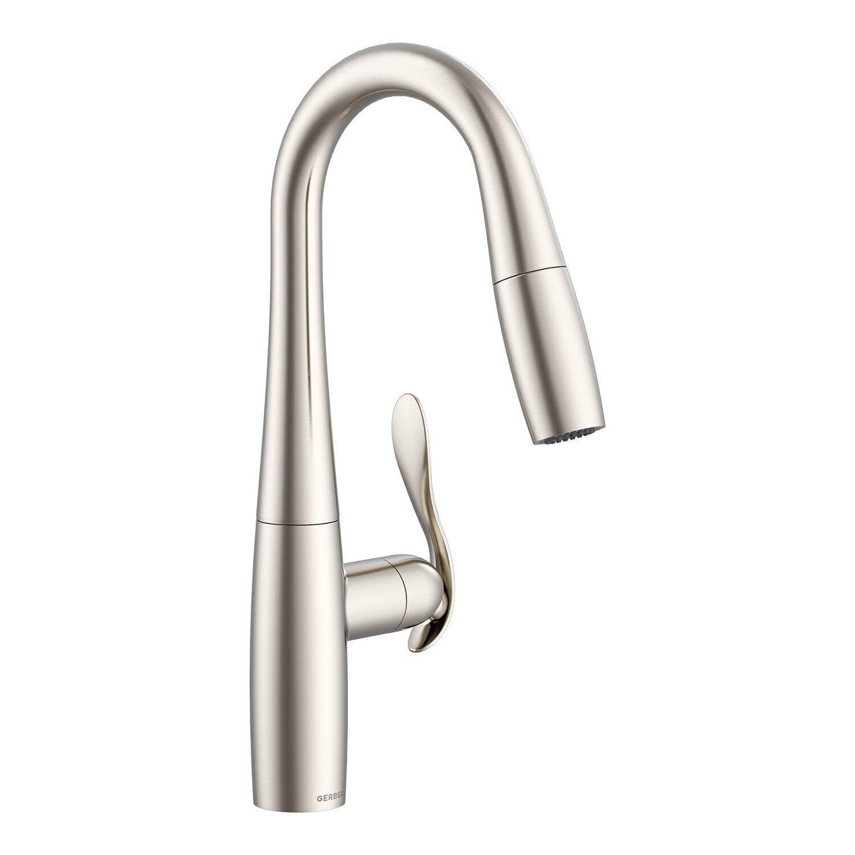 Gerber D150612BS Selene Single Handle Pull-down Prep Faucet - Satin Black