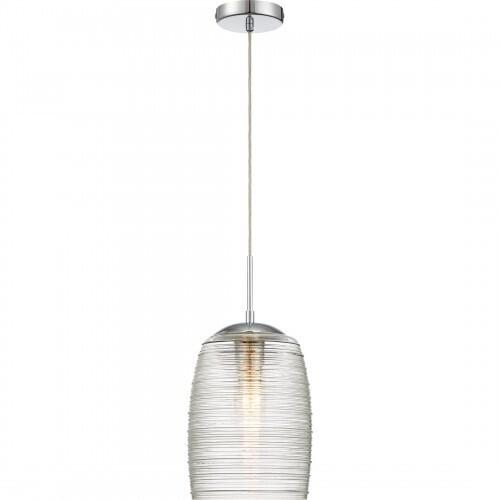 Quoizel QPP2784C Rebound Mini pendant polish chrome 9"d Mini Pendant