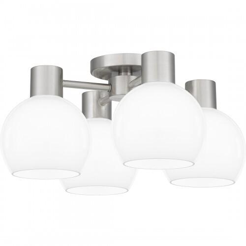 Quoizel QSF6199BN Quoizel Semi-Flush Mount Semi flush 4 lights brushed nickel Semi-Flush Mount