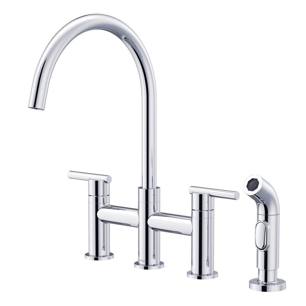 Gerber D424458SS Stainless Steel Parma Two Handle Bridge Faucet