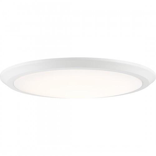 Quoizel VRG1620W Verge Flush mount 20"d white Flush Mount