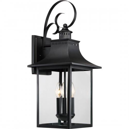 Quoizel CCR8410K Chancellor Outdoor wall mystic black Outdoor Lantern