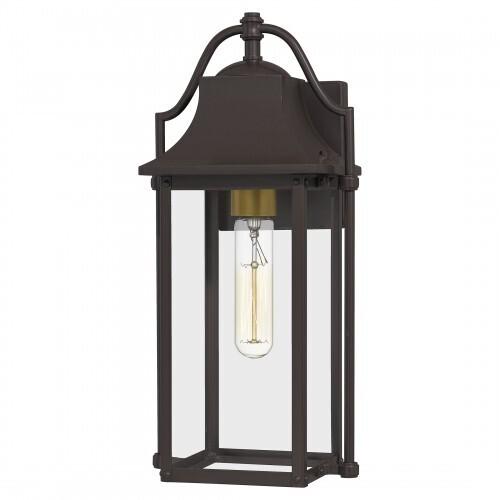 Quoizel MAN8407WT Manning Outdoor wall 1 light western bronze Outdoor