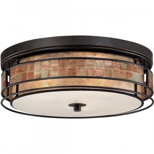 Quoizel MCLG1616RC Laguna Flush mount rnsc copr Flush Mount