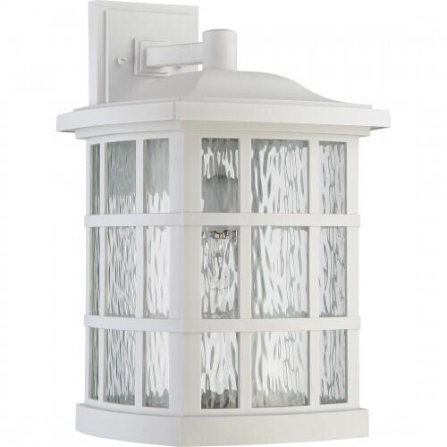 Quoizel SNN8411W Stonington Outdoor wall jumbo white Outdoor Lantern