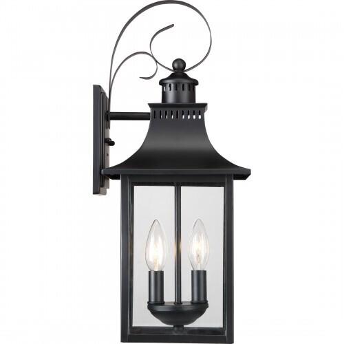 Quoizel CCR8408K Chancellor Outdoor wall mystic black Outdoor Lantern