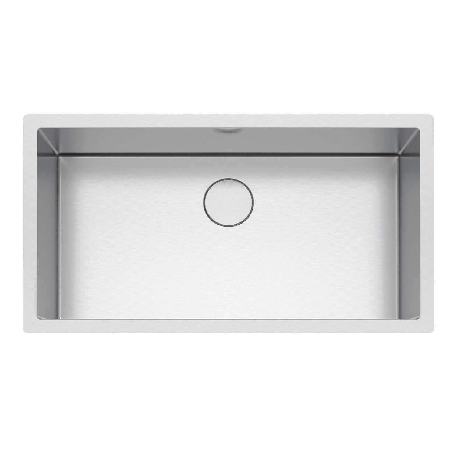FRANKE PS2X110-33-WKC Professional 2.0 Workcenter 35.5-in. x 19.5-in. 16 Gauge Stainless Steel Undermount Single Bowl Kitchen Sink In Diamond