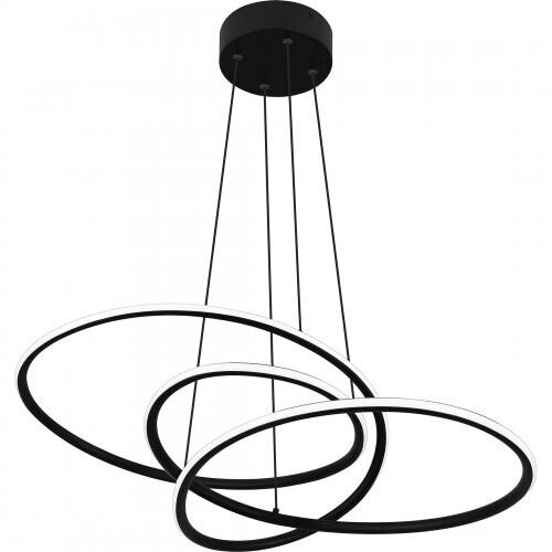 Quoizel PCOVD2827MBK Ovard Pendant led light matte black Pendant