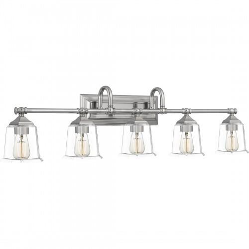 Quoizel NLC8605BN Nicholas Bath 5 light brushed nickel Bath Light