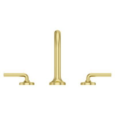 Pfister Brushed Gold 2-handle 8" Widespread Bathroom Faucet LG49-TNT3BG