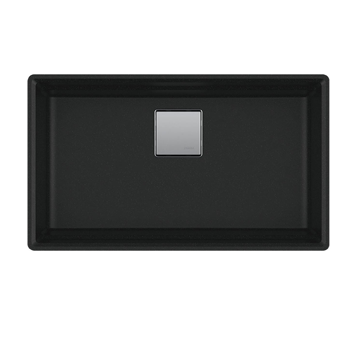 FRANKE PKG11031MBK-WKC Peak Workcenter 32.0-in. x 18.8-in. Matte Black Granite Undermount Single Bowl Kitchen Sink In Matte Black