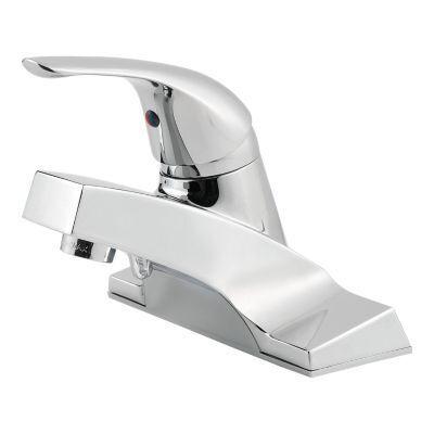 Pfister Polished Chrome Pfirst Series Centerset Bath Faucet LG142-6000