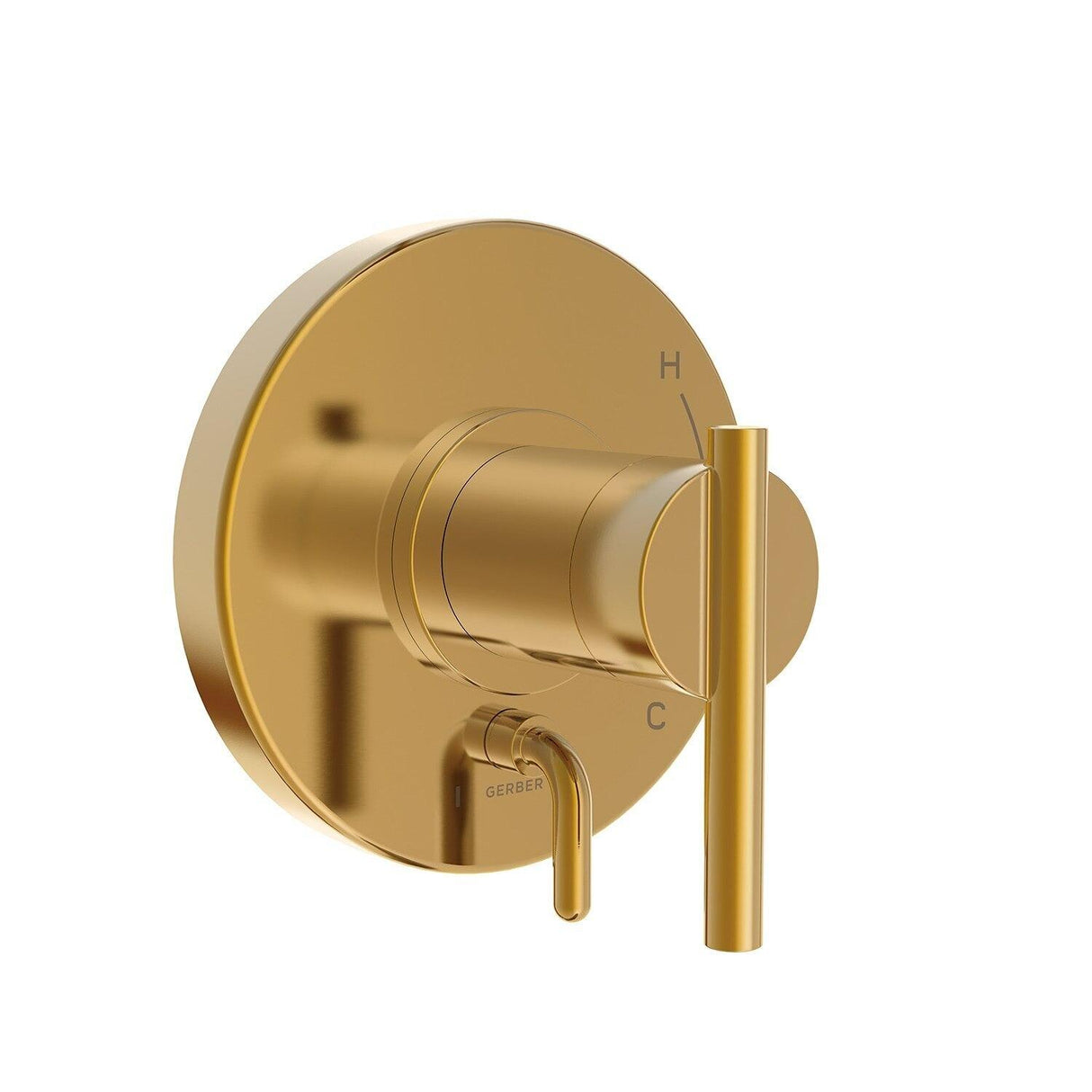 Gerber D500458BBTC Brushed Bronze Parma Valve-only Trim Kit, Diverter On Valve