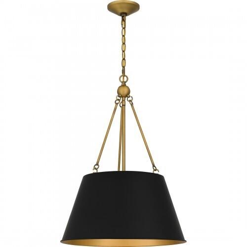 Quoizel QP5597MBK Quoizel Pendant Pendant 4 lights matte black Pendant
