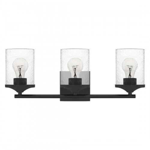Quoizel ABR8621MBK Abner Bath 3 light matte black Bath