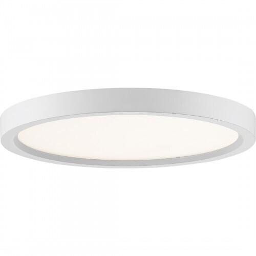 Quoizel OST1711W Outskirts Flush mount 11"d white Flush Mount