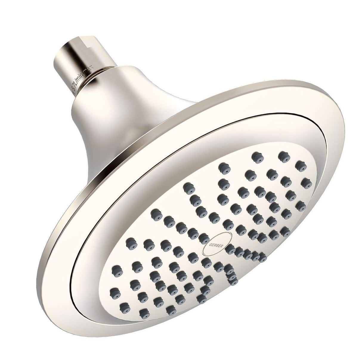 Gerber D460134 Chrome Lemora Single Function Showerhead, 2.0GPM