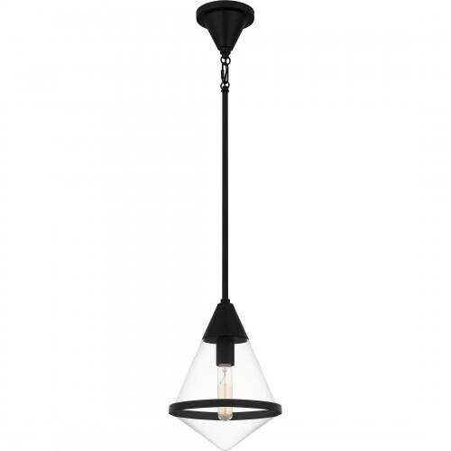 Quoizel QPP6160MBK Quoizel Piccolo Pendant Mini pendant 1 light matte black Mini Pendant