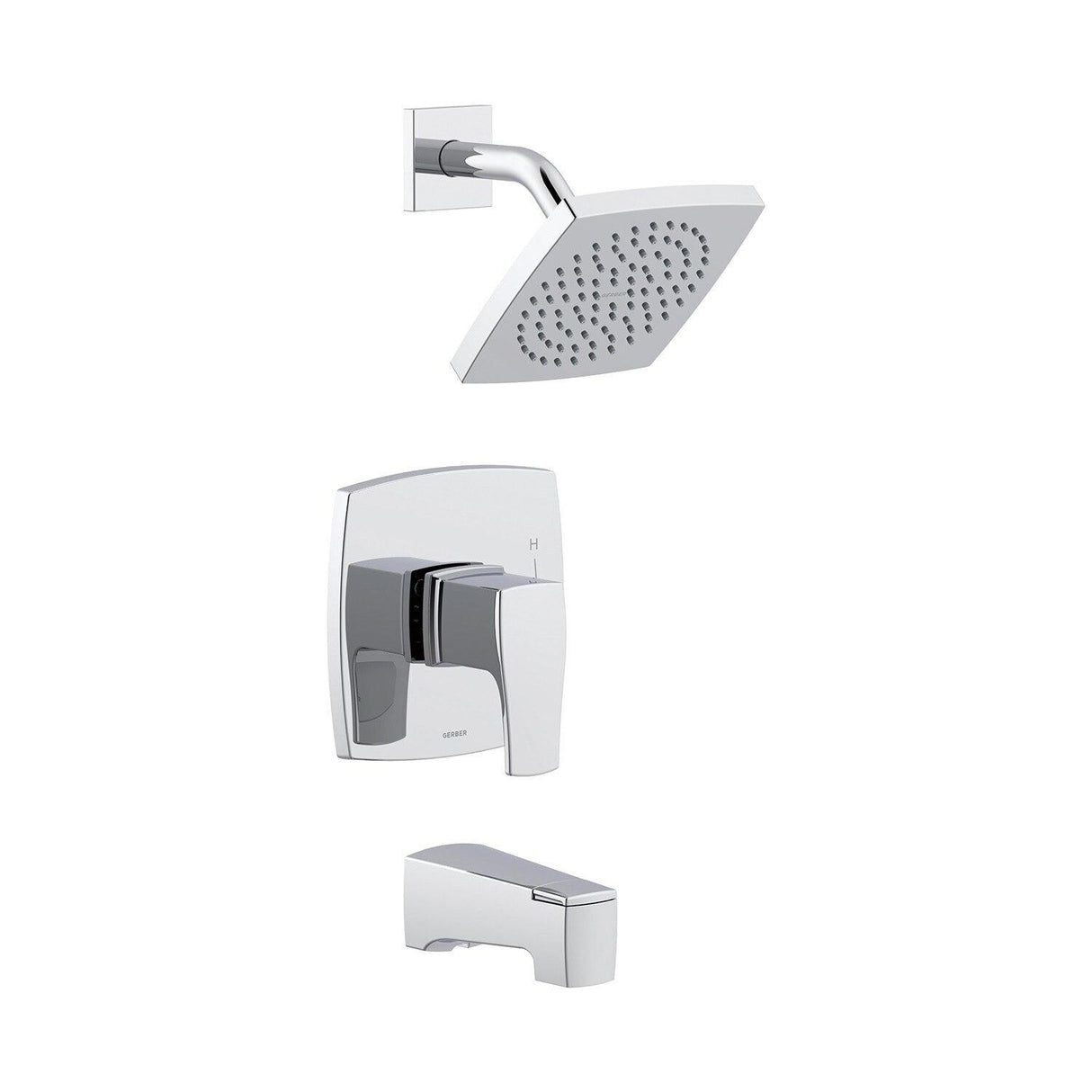 Gerber D501070TC Tribune Tub & Shower Trim Kit, 1.75GPM - Chrome