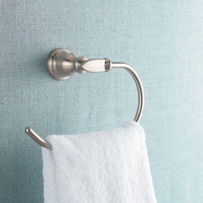 Pfister Brushed Nickel Towel Ring BRB-CB0K