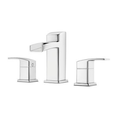 Pfister Polished Chrome Kenzo Widespread Bath Faucet LG49-DF0C