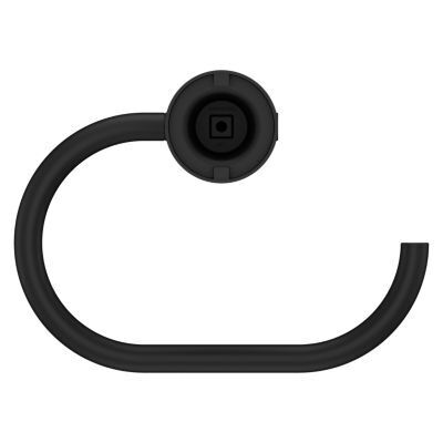 Pfister Matte Black Towel Ring BRB-NC1B