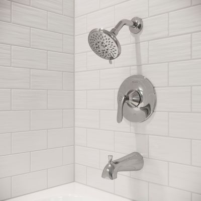 Pfister Polished Chrome Weller 1-handle Tub & Shower, Trim Only LG89-8WRC