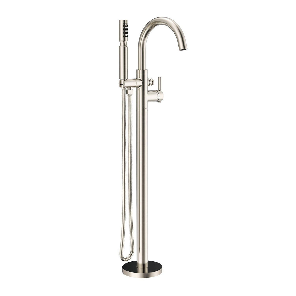 Gerber D300558BBT Brushed Bronze Contemporary Floor Mount Tub Filler Trim Kit With HA...