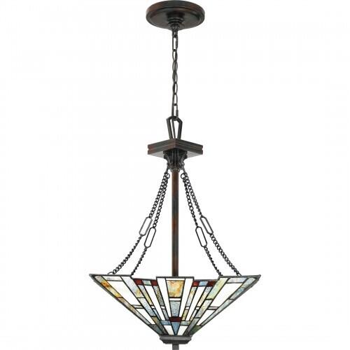 Quoizel TFMK2817VA Maybeck Pendant tiffany 3 light valiant bronze Pendant