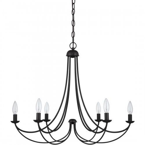 Quoizel MRN5006IB Mirren Chandelier imperial bronze 6lt Chandelier