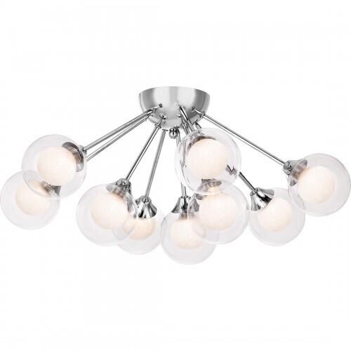 Quoizel PCSB1722C Spellbound 9 light semi flush chrome Semi-Flush Mount