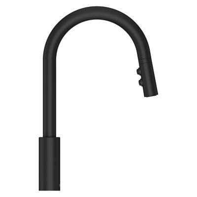 Pfister Black Stellen 1-handle Pull Down Kitchen Faucet LG529-SAB