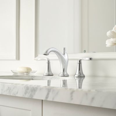 Pfister Polished Chrome Northcott Widespread Bath Faucet LG49-MG0C