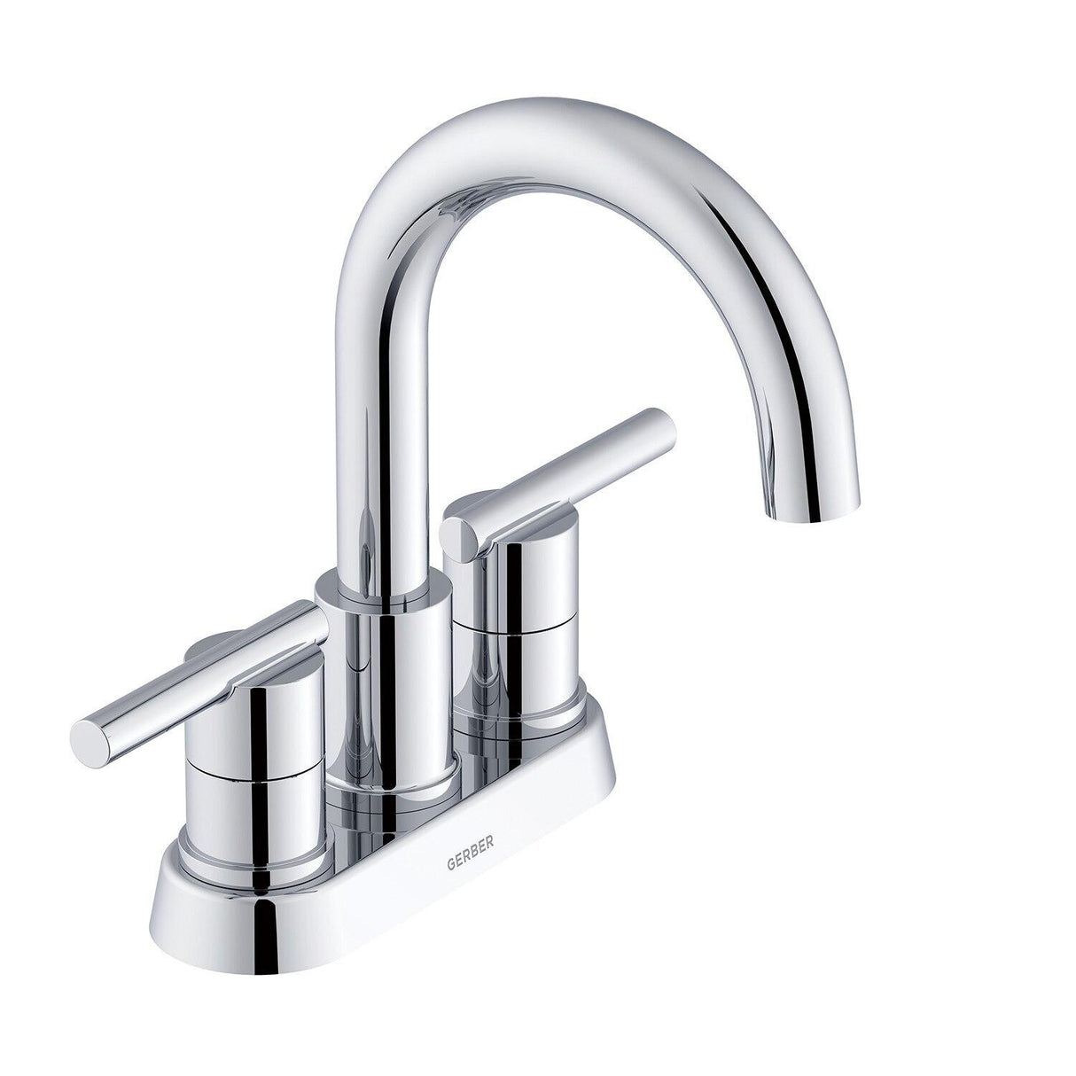 Gerber D307058BN Parma Two Handle Centerset Bathroom Faucet With Metal Touch DOWN...