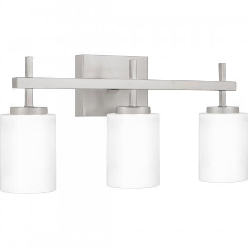 Quoizel WLB8622BN Wilburn Bath 3 light led brushed nickel Bath Light
