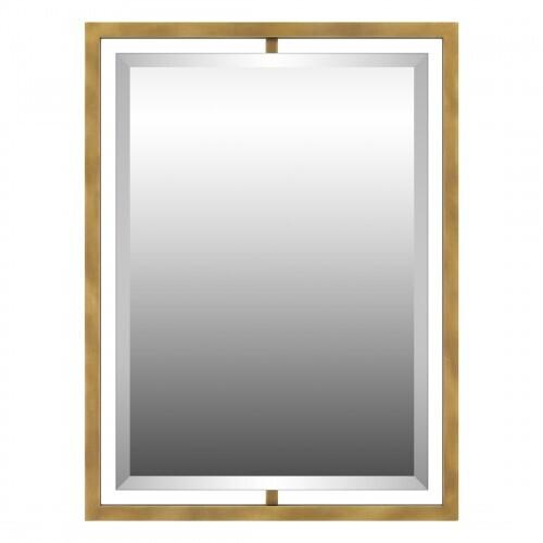 Quoizel QR1857WS Quoizel Reflections Mirror weathered brass Mirror
