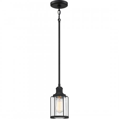 Quoizel LUD1505EK Ludlow Mini pendant 1 light earth black Mini Pendant