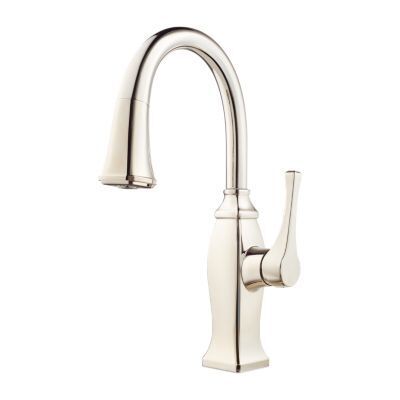 Polished Nickel Briarsfield 1-handle Pull Down Bar and Prep Faucet GT572-BFD