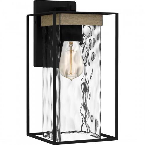 Quoizel LWD8407MBK Longwood Outdoor wall 1 light matte black Outdoor Lantern