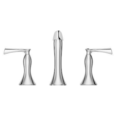 Pfister Polished Chrome 2-handle 8" Widespread Bathroom Faucet LG49-RH3C