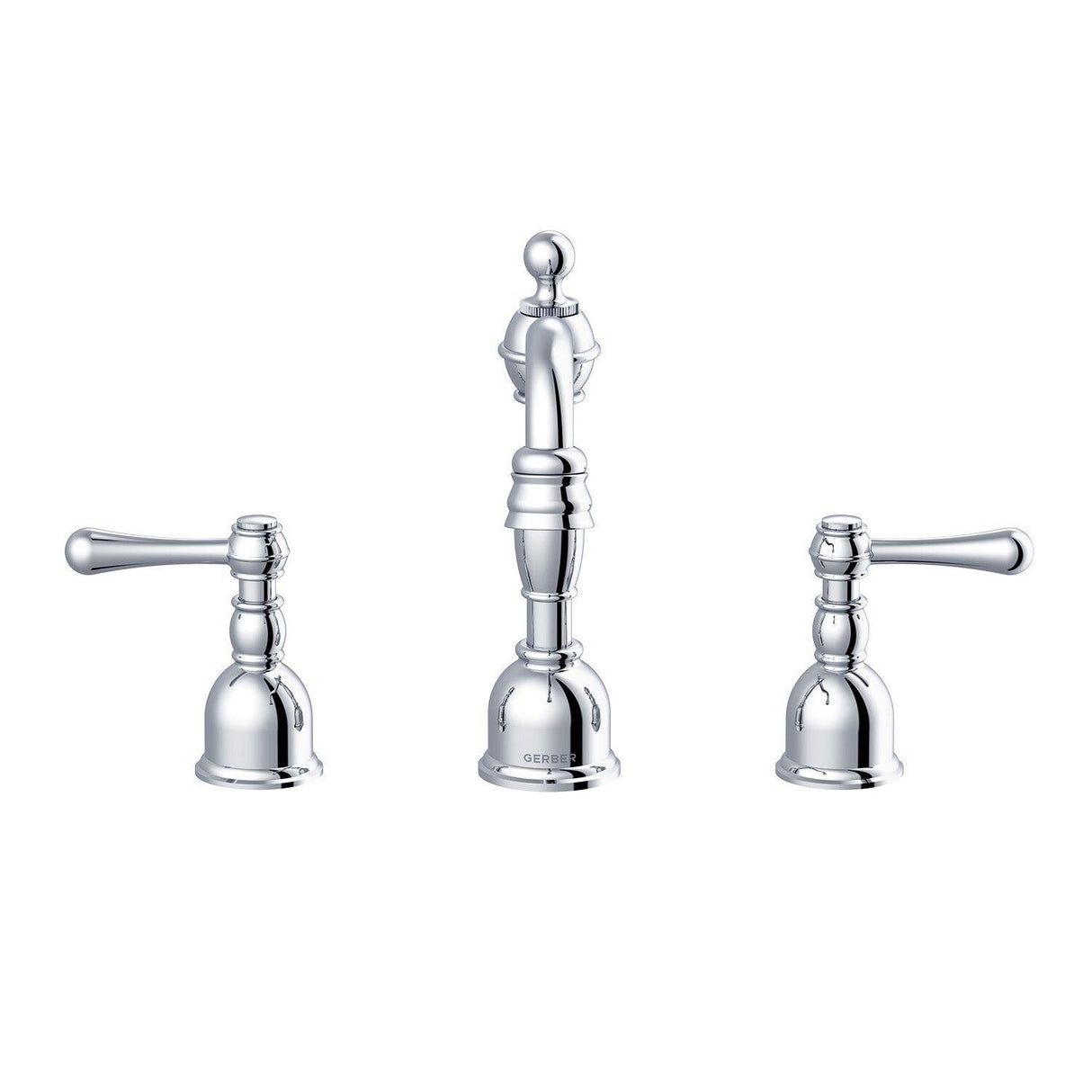 Gerber D303257 Chrome Opulence Two Handle Widespread Lavatory Faucet