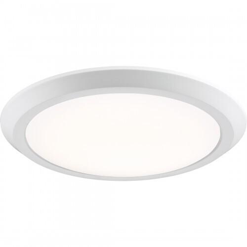 Quoizel VRG1616W Verge Flush mount 16"d white Flush Mount