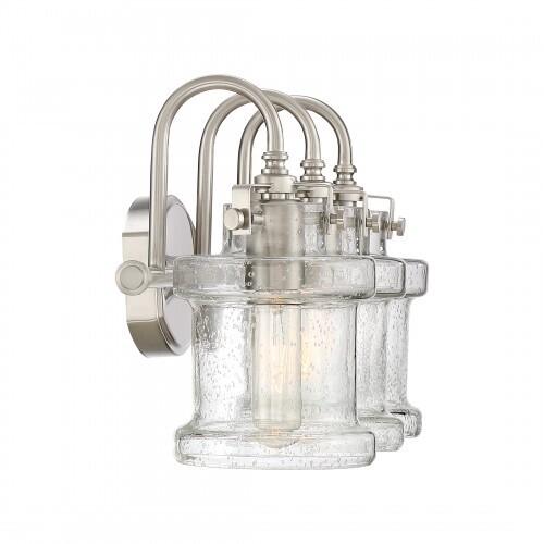 Quoizel DNY8603BN Danbury Bath fixture 3 light brsh nickel Bath Light
