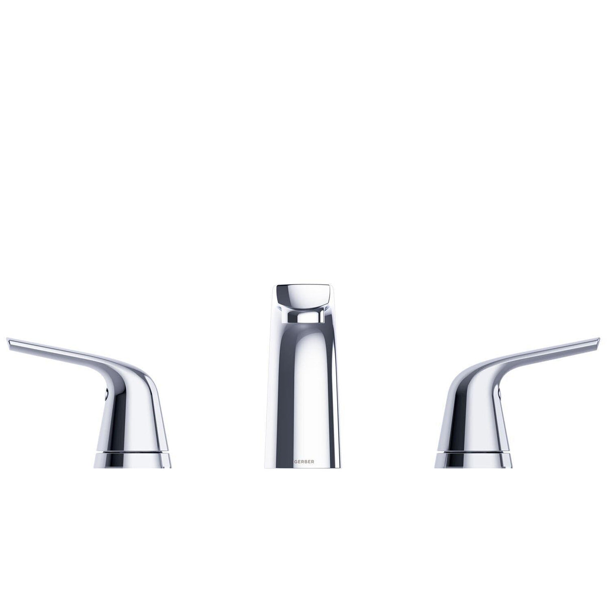 Gerber D304134 Chrome Lemora Two Handle Widespread Lavatory Faucet