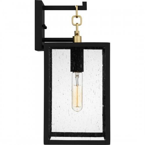 Quoizel ANC8407MBK Anchorage Outdoor wall 1 light matte black Outdoor Lantern