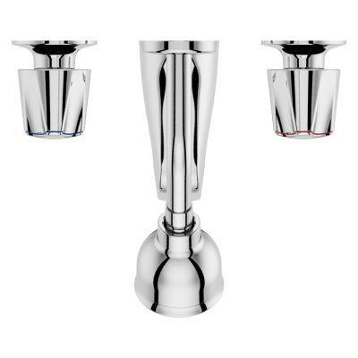 Polished Chrome Pfister 2-handle Tub & Shower Faucet With Metal KNO... LG03-6110