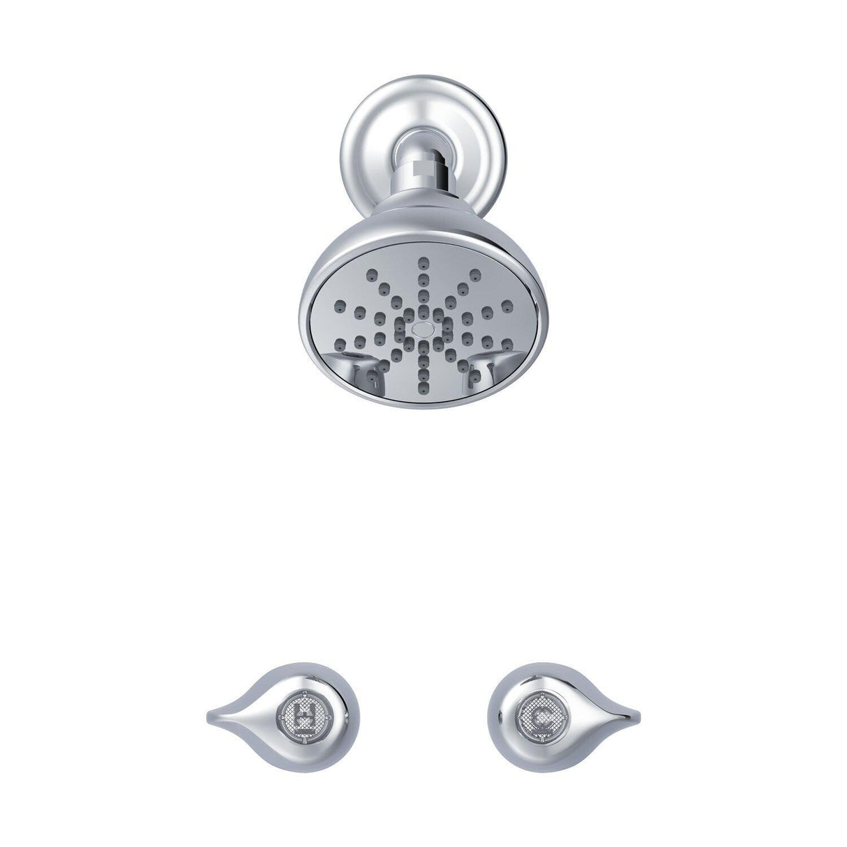Gerber G0047920 Chrome Classics 3-3/8" Centers Two Handle Shower Only FI...